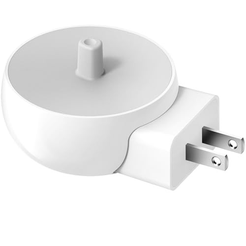 2-in-1 Wall Charger for Oral-B Braun Electric Toothbrush