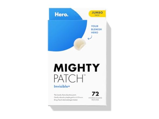Mighty Patch Invisible+ Acne Pimple Patch 3-Pack