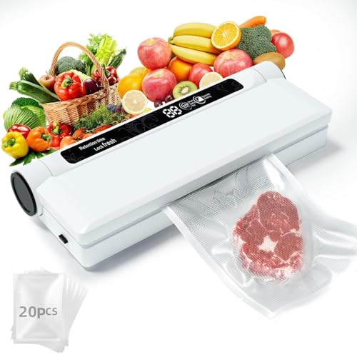 Compact Vacuum Sealer Machine 75KPA Strong Suction