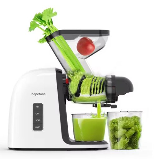 Cold Press Juicer Machine with Dual Feed Chute