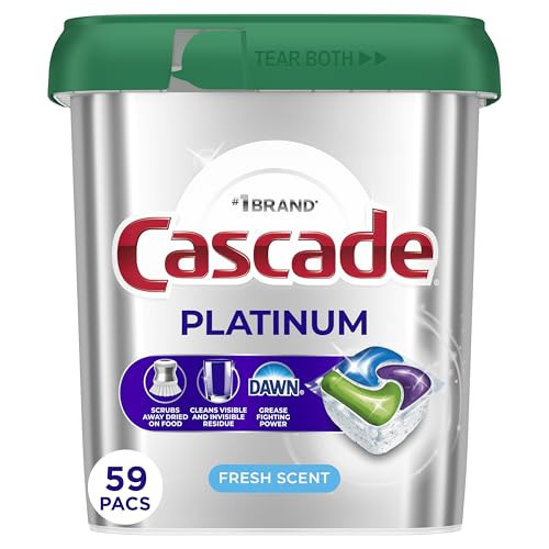 Cascade Platinum Dishwasher Pods