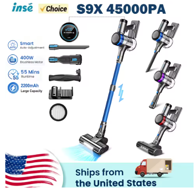 INSE S9X Cordless Vacuum Cleaner