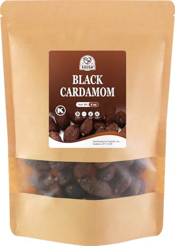 52USA Black Cardamom Pods