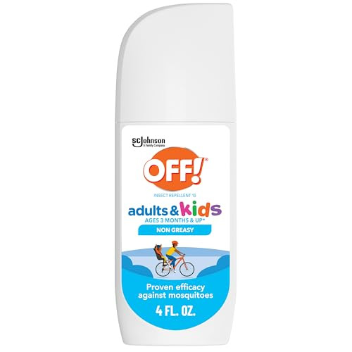 OFF! Adults & Kids' Insect Repellent Bug Spray (Fragrance-Free)