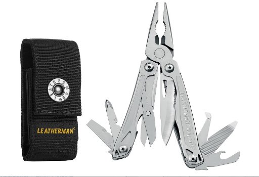 LEATHERMAN Wingman Stainless Steel Multitool with Nylon Sheath