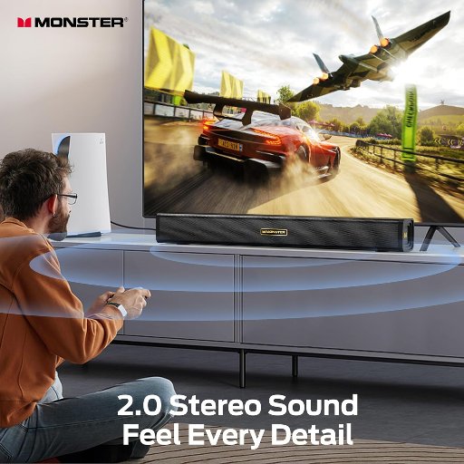 Monster S220 Wireless Bluetooth Soundbar