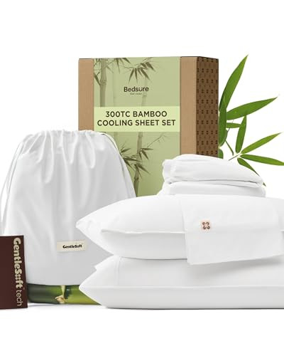 Bedsure Cooling Sheets Set W/Deep Pockets