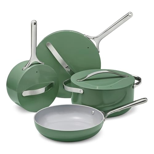 Caraway 12 PC Nonstick Ceramic Cookware Set