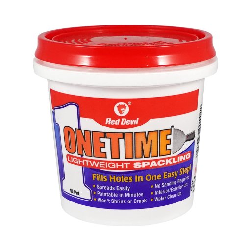 Red Devil Onetime Lightweight Spackling 8-Oz