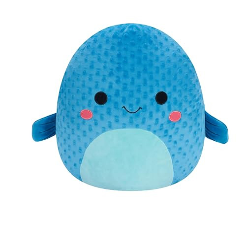 Squishmallows Refalo The Blue Pufferfish Plush