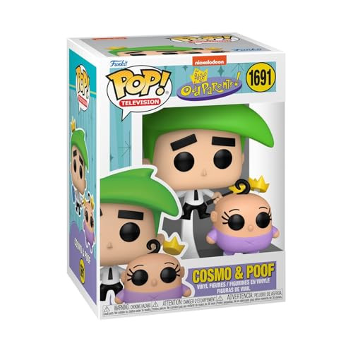Funko Pop & Buddy: Fairly Odd Parents - Cosmo and Poof Collectable Vinyl Figure