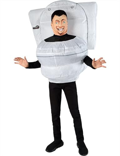 Rubies Skibidi Toilet Inflatable Costume for Kids