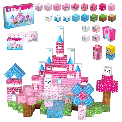 150PCS Magnetic Blocks Building Cube STEM Toy