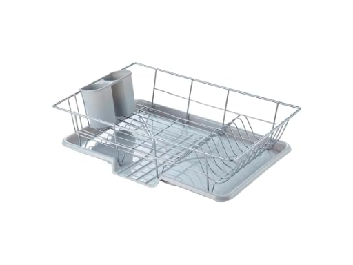 Space-Saving Dish Drainer Rack Set