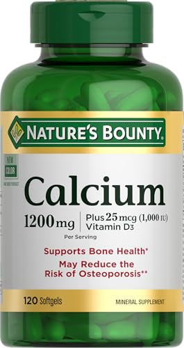 Nature's Bounty Calcium with Vitamin D3 Softgels