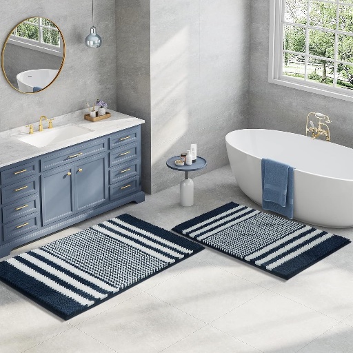 2-Piece Bathroom Rug Sets