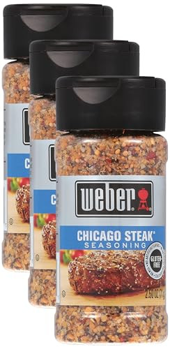 3-Pack 2.5-oz Weber Chicago Steak Seasoning