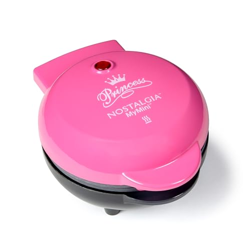 Nostalgia MyMini Princess Icons Shape Electric Waffle Maker, 5-Inch Non-Stick Griddle Deal