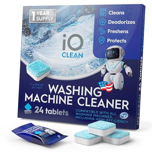 Washing Machine Cleaner and Descaler Tablets