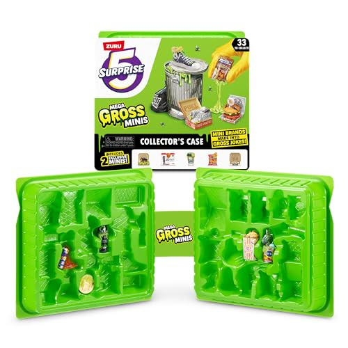 5 Surprise Mega Gross Minis Collector's Case