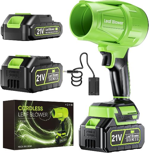 Cordless Leaf Blower with Battery and Charger