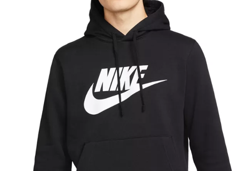 Nike Men's Sportswear Club Fleece Graphic Pullover Hoodie
