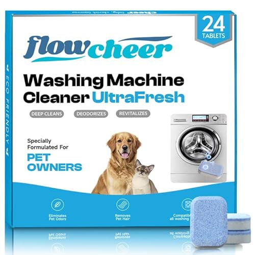 Flowcheer Washing Machine Cleaner Tablets