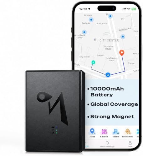CXK GPS Tracker for Vehicles, Up to 6-Month Battery 4G LTE