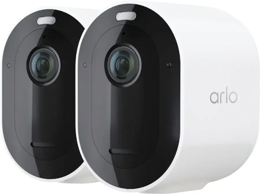 Arlo Pro 5S 2K Wireless Spotlight Security Camera 2-Pack