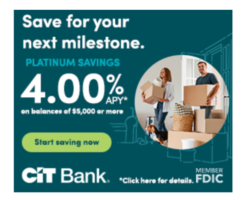 CIT Platinum Savings Account