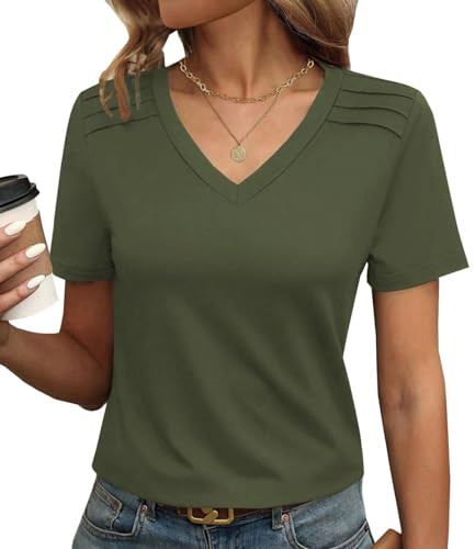 AUREMORE Womens Summer Tops