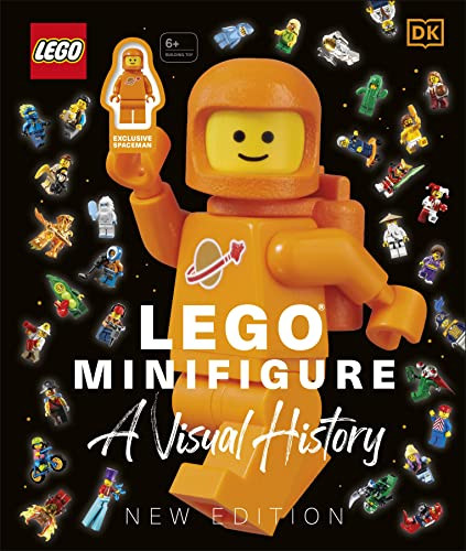 LEGO Minifigure: A Visual History (Hardcover Book) + Spaceman Minifigure