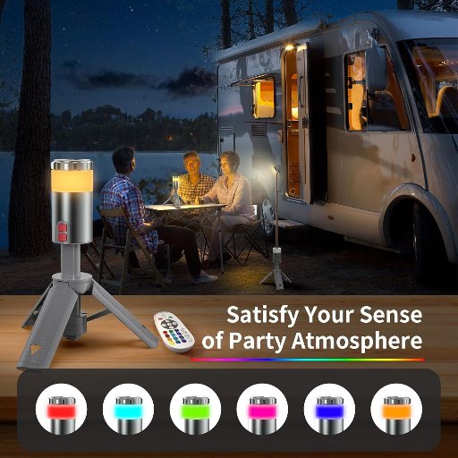 Alpswolf Rechargeable Portable Camping Lantern