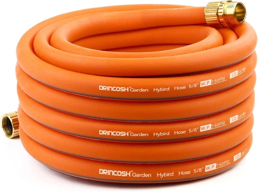 50FT Garden Hose, 5/8" Ultra Durable Water Hose