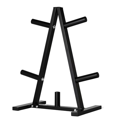 Amazon Basics Weight Plate Tree Rack