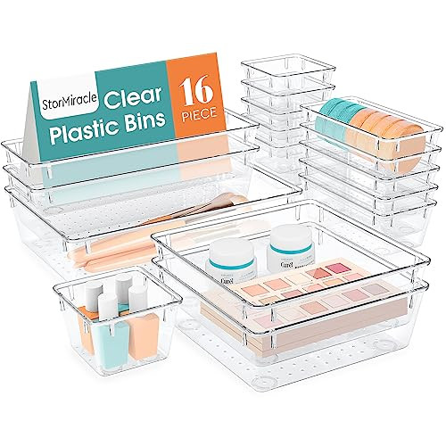 16 PCS Drawer Organizer Set