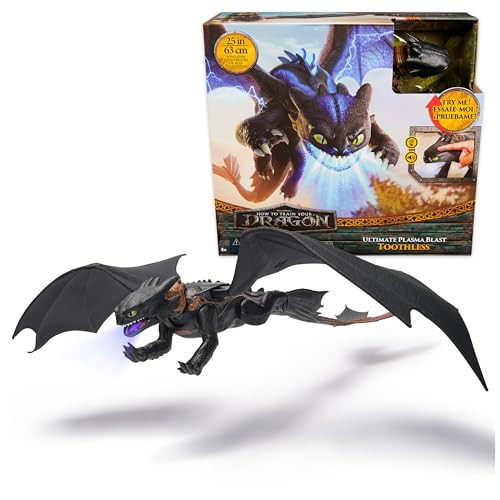 Dreamworks Dragons Ultimate Plasma Blast Toothless Action Figure