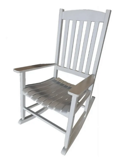 Mainstays Outdoor Wood Porch Rocking Chair