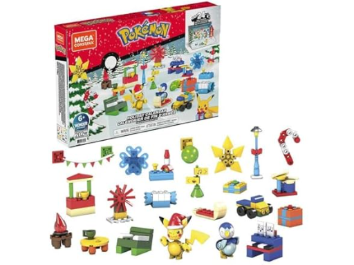 Mega Pokémon Holiday Toy Advent Calendar Building Set