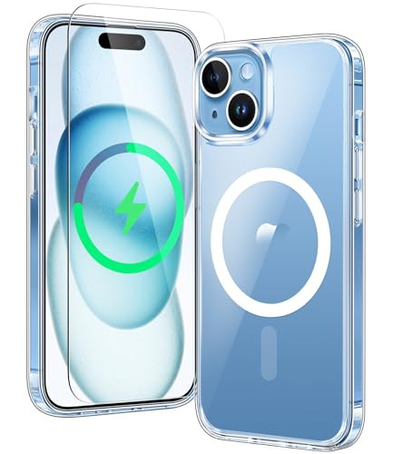 FNTCASE for iPhone 15/14/16e Magnetic Charging Case