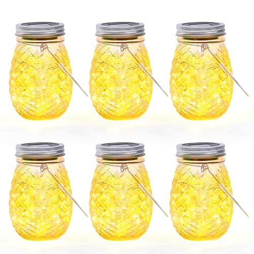 Dream Master 30 LED Hanging Solar Fairy Lights, 6 Count