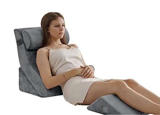 4-Piece Adjustable Wedge Pillow Set