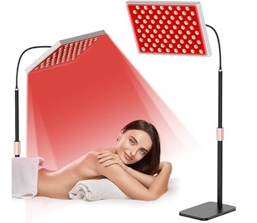 Red Light Therapy Lamp for Body W/Stand