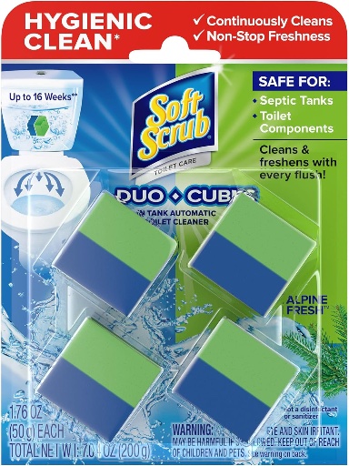 Soft Scrub Toilet Bowl Cleaner Duo-Cubes
