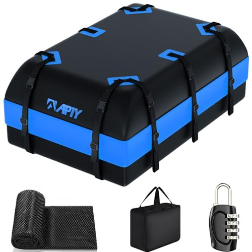 APTY 21 Cubic Feet Car Rooftop Cargo Bag Carrier