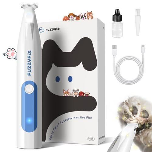 Dog Paw Trimmer with LED Light