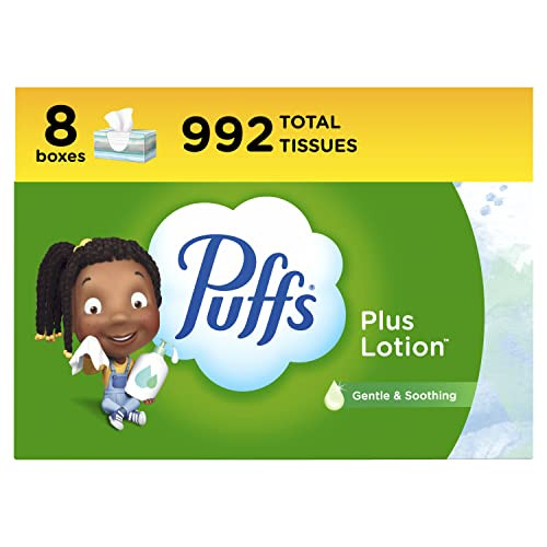 Puffs Plus Lotion Tissues 8-Pack