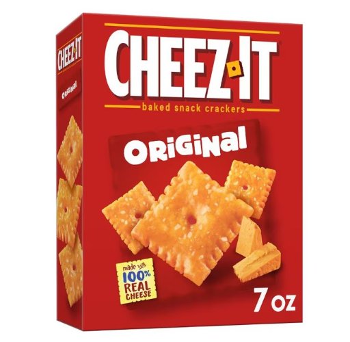 CHEEZ-IT Snack Crackers 7oz (3 Boxes)