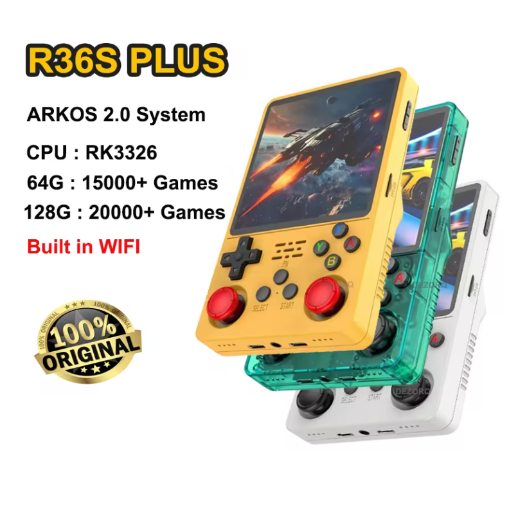 Arkos R36s Plus Retro Handheld Game Console
