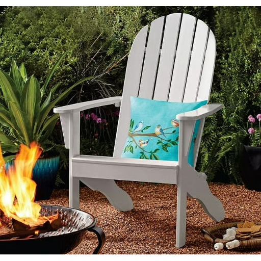 Mainstays Wood Outdoor Adirondack Chair 2-Pack